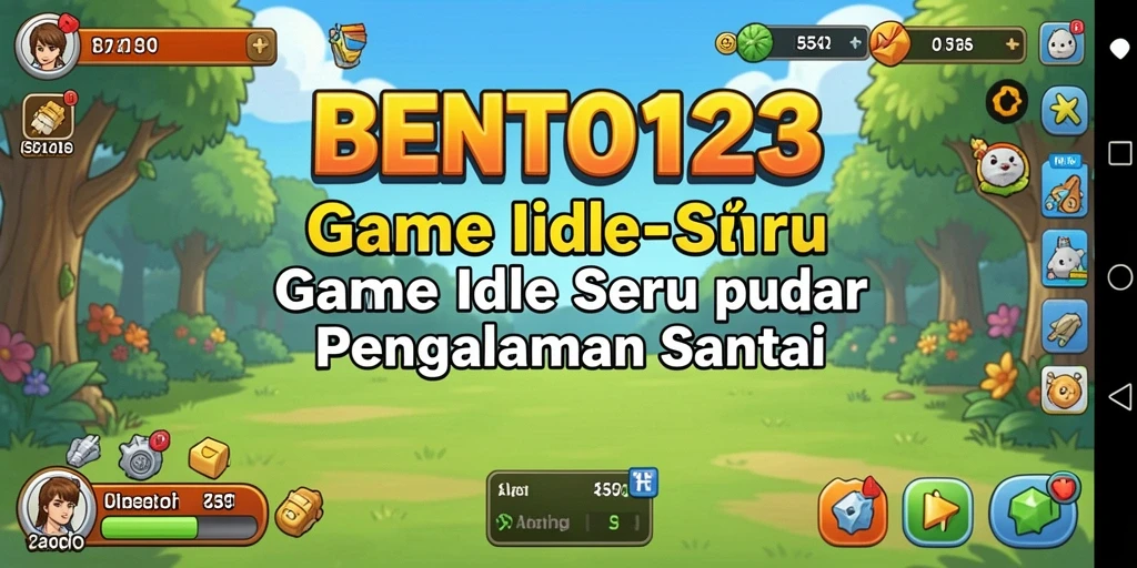 Tampilan gameplay BENTO123 dengan interaksi dan manajemen sumber daya.