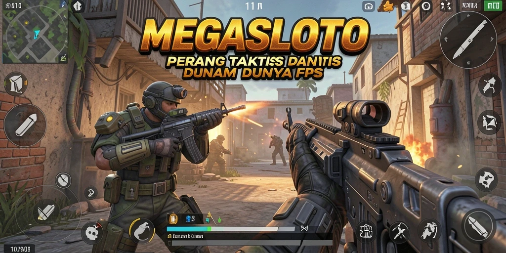 Gameplay intens di MEGASLOTO dengan aksi menembak yang luar biasa.
