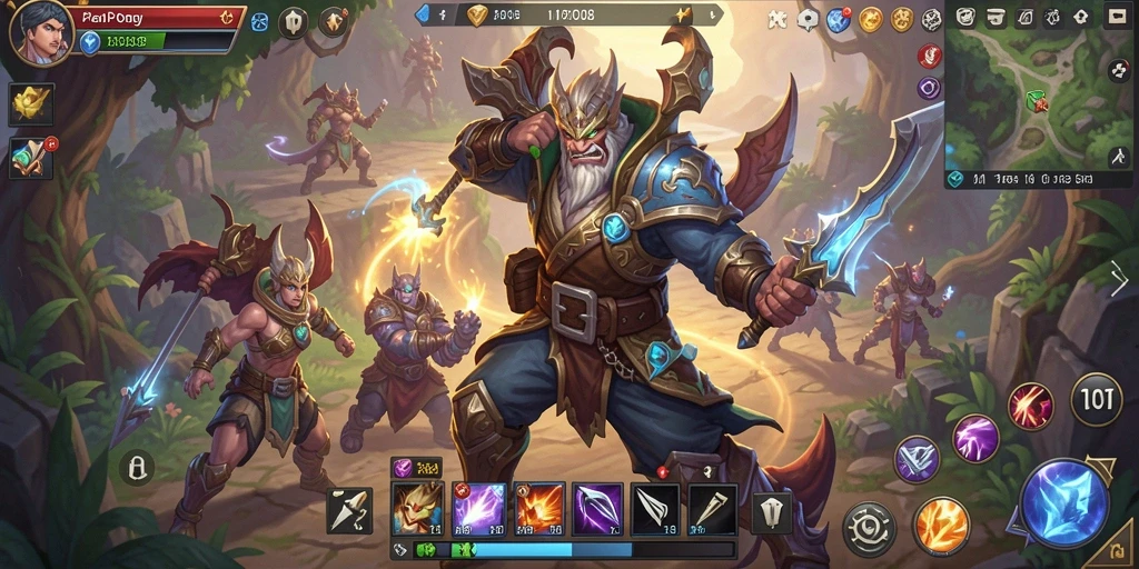 Tampilan gameplay MPO08 yang menarik dalam dunia MMORPG.