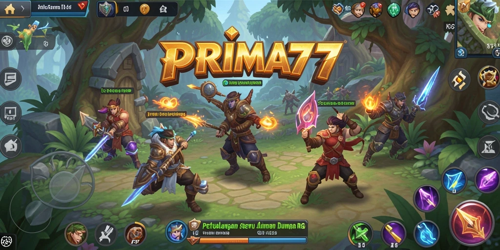 Tampilan menarik dari gameplay seru PRIMA77 yang penuh petualangan.